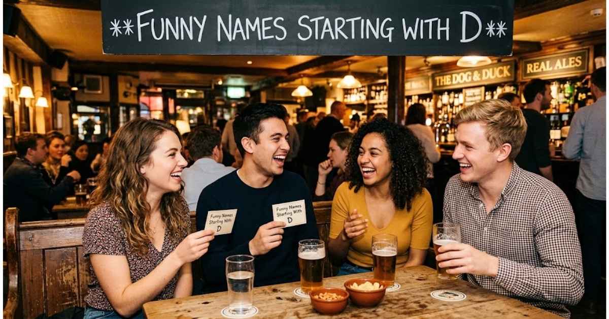 Funny Names Starting With D