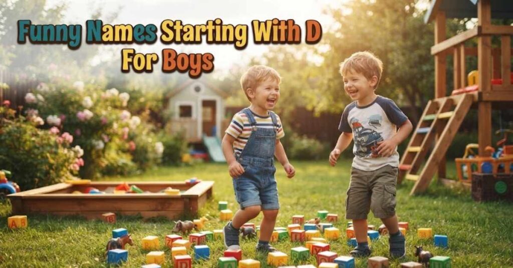 Funny Names Starting With D For Boys