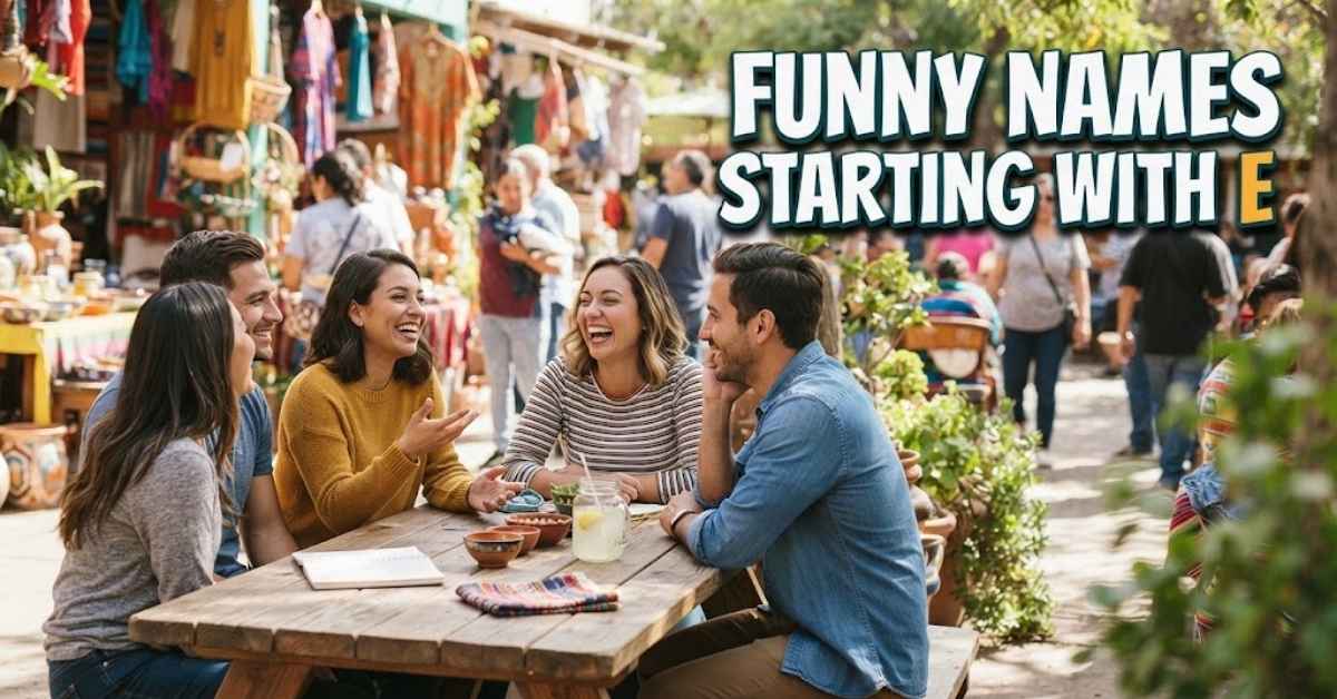 Funny Names Starting With E