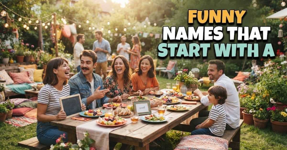 Funny Names That Start With A
