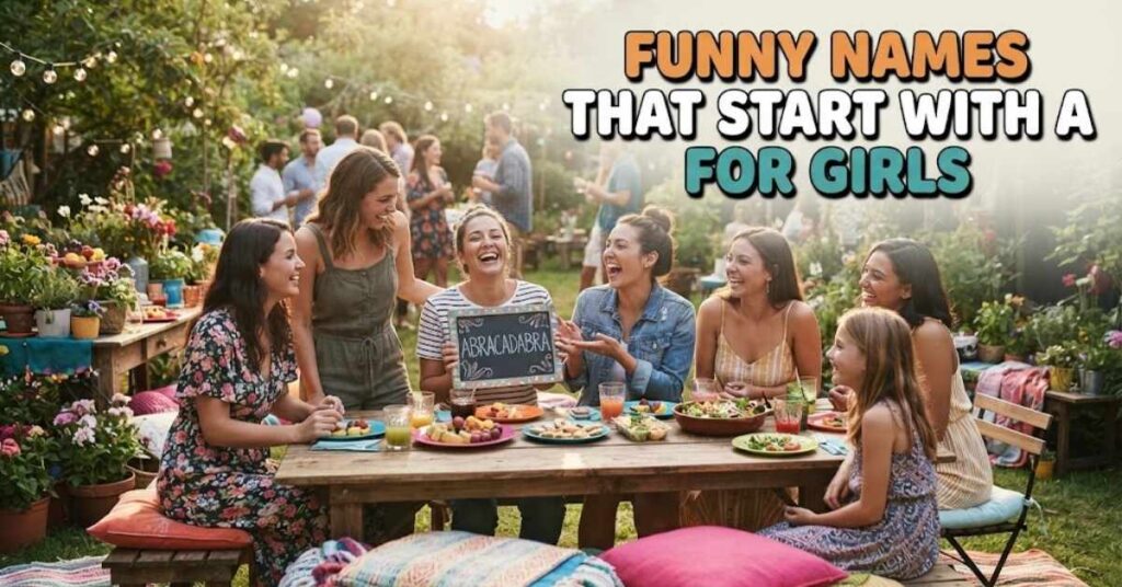 Funny Names That Start With A for Girls