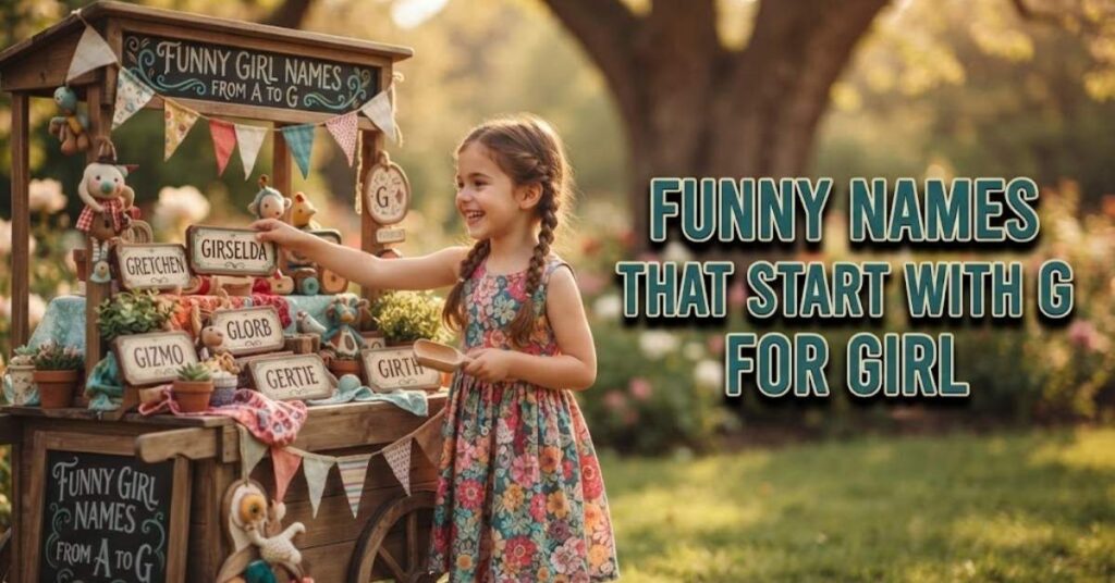 Funny Names That Start With G For Girl 