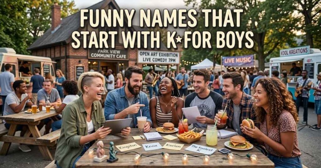 Funny Names That Start With K for Boys 