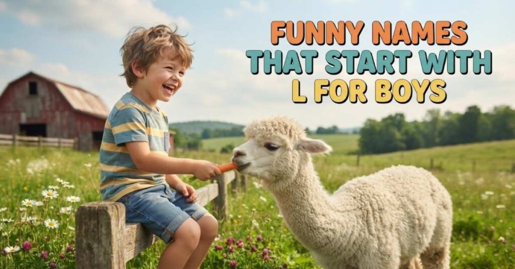 Funny Names That Start With L for Boys