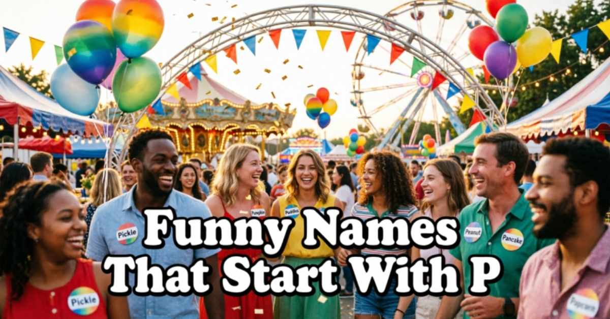 Funny Names That Start With P