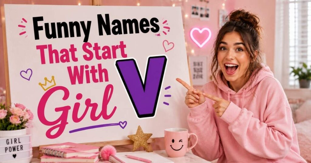 Funny Names That Start With V Girl