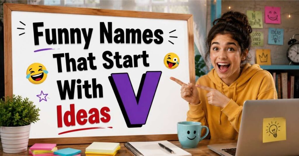 Funny Names That Start With V Ideas 