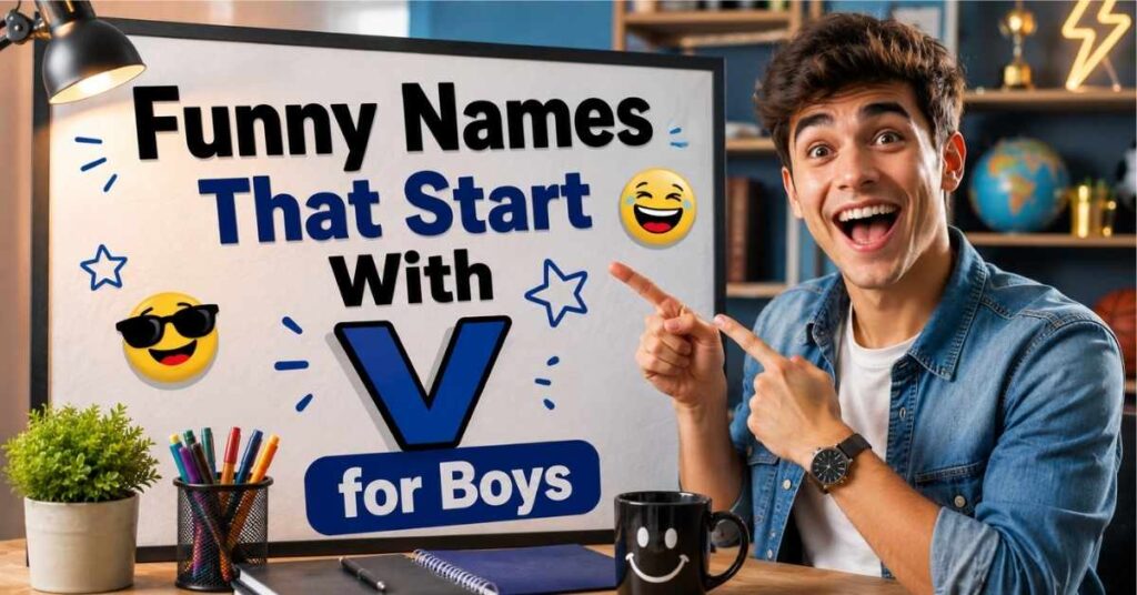 Funny Names That Start With V for Boys