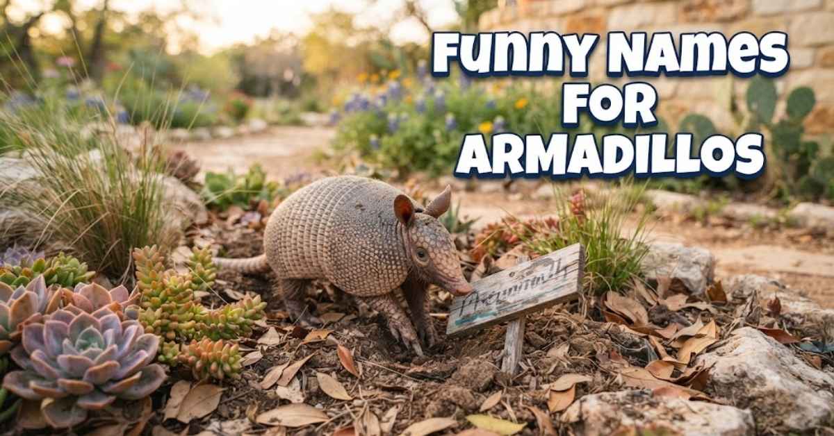 Funny Names for Armadillos