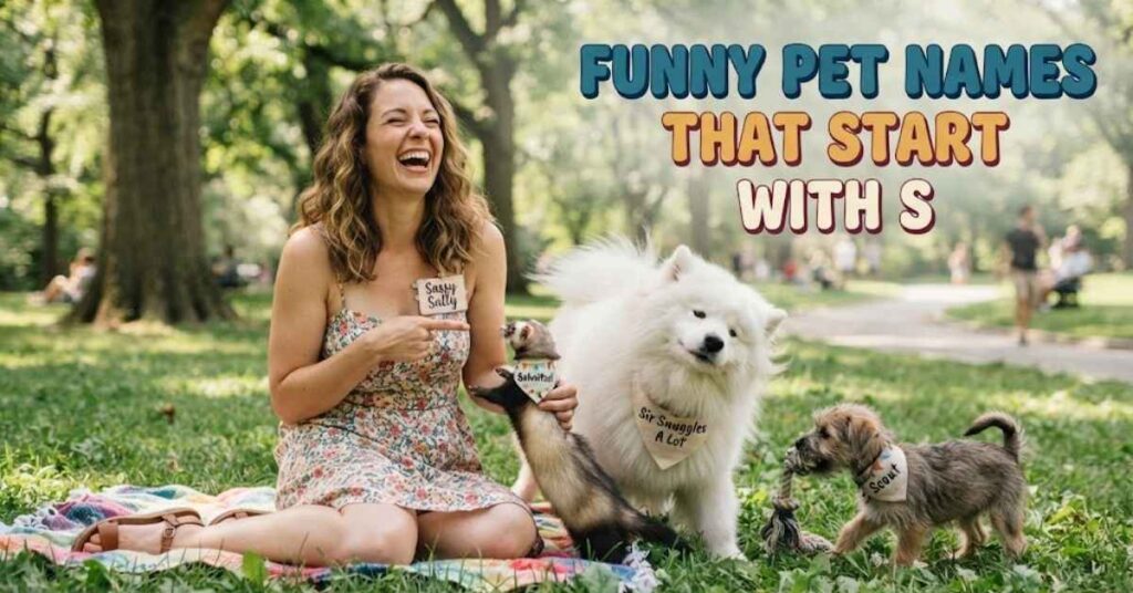 Funny Pet Names That Start With S