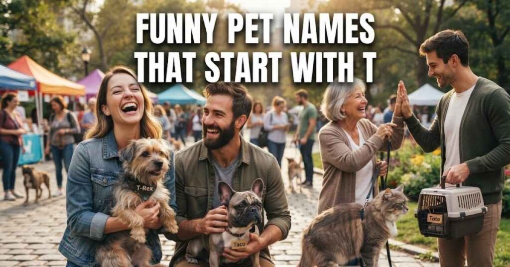Funny Pet Names That Start With T