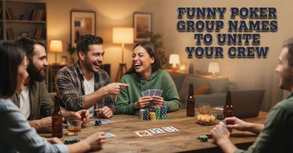 Funny Poker Group Names To Unite Your Crew 