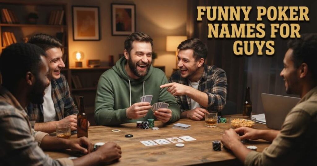 Funny Poker Names For Guys