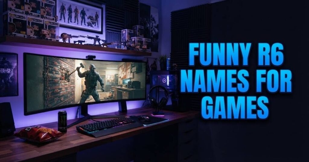 Funny R6 Names for Games