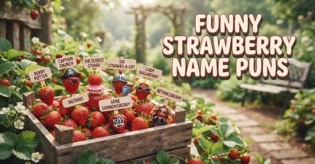 Funny Strawberry Name Puns