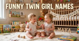 Funny Twin Girl Names