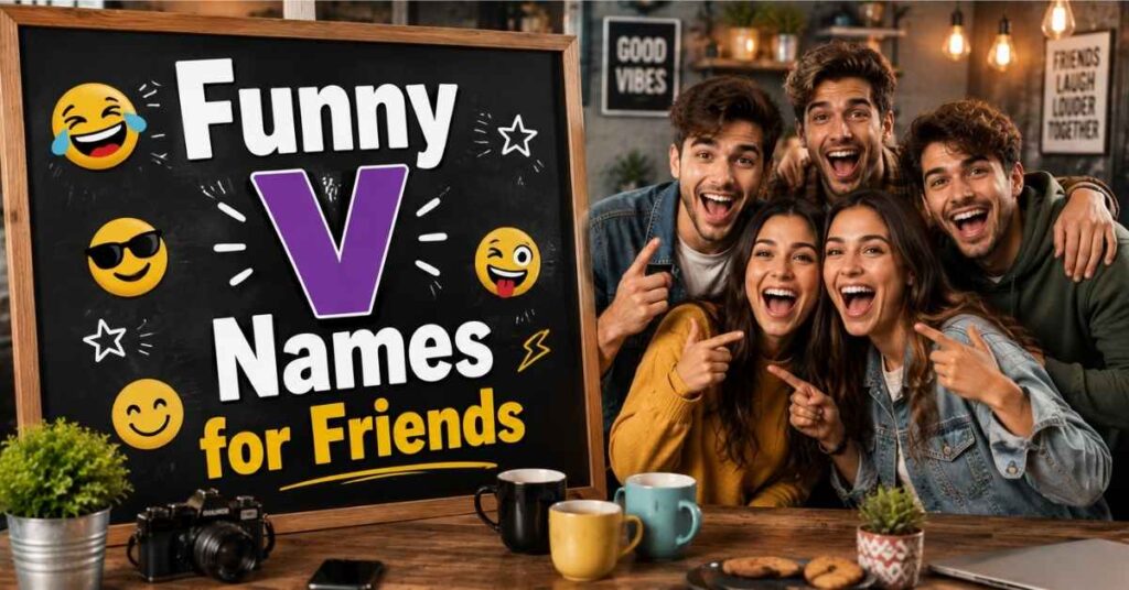 Funny V Names for Friends 
