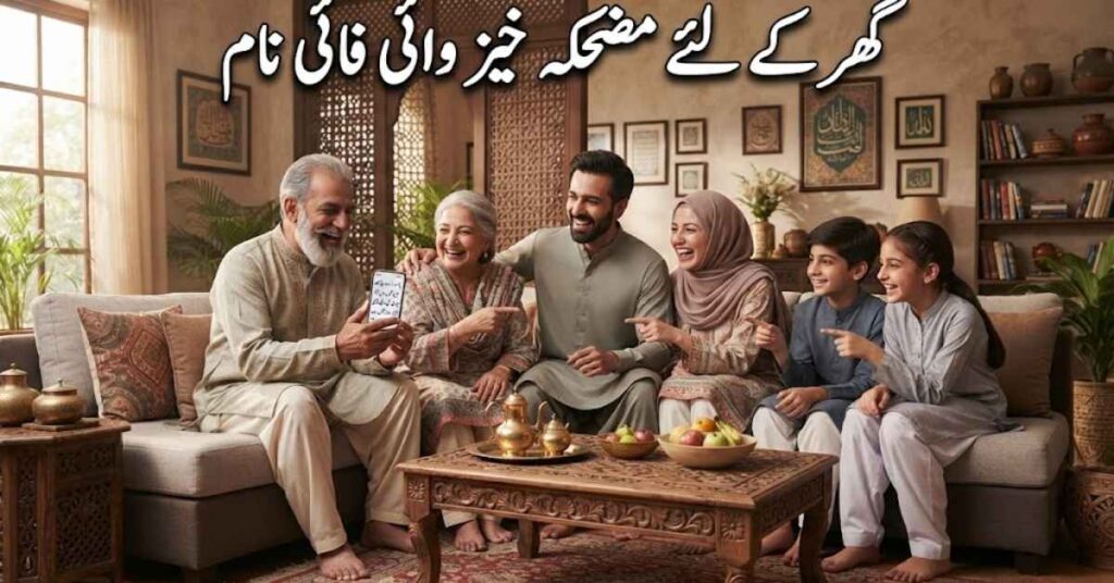 Funny Wifi Names For Home In Urdu