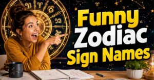 Funny Zodiac Sign Names