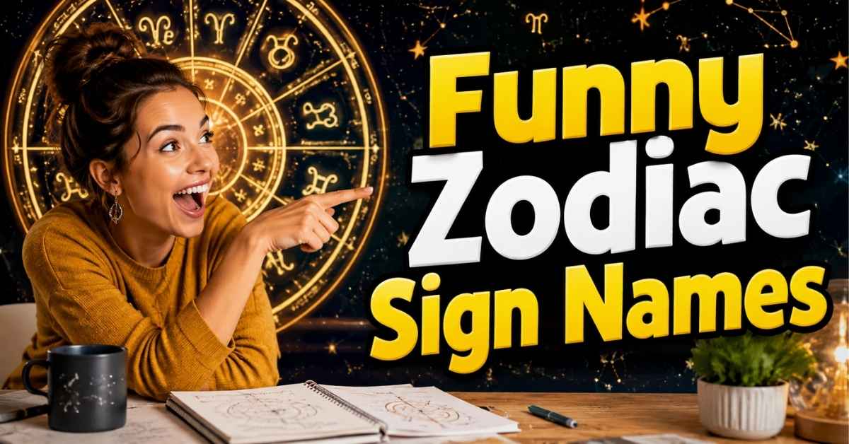 Funny Zodiac Sign Names