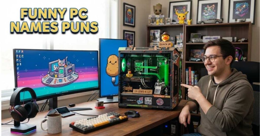 Funny pc names puns 