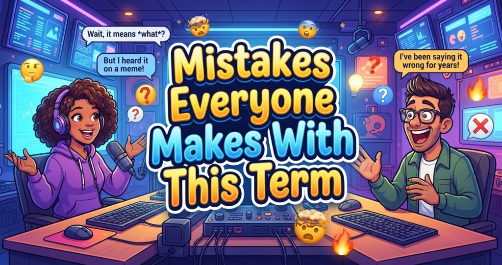Mistakes Everyone Makes With This Term