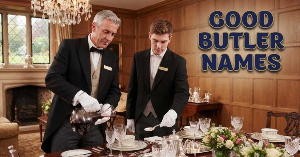 Good Butler Names