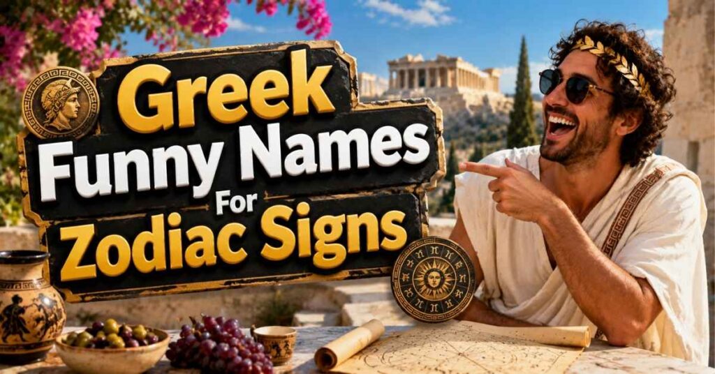 Greek Funny Names For Zodiac Signs 