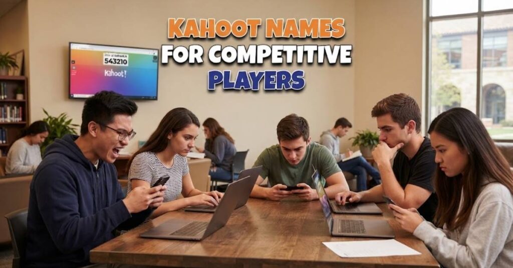 Kahoot Names for Competitive Players