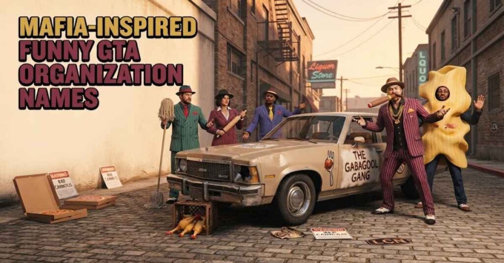 Mafia-Inspired Funny GTA Organization Names