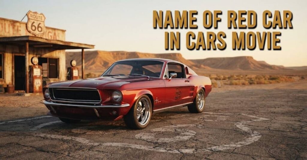 Name of Red Car in Cars Movie