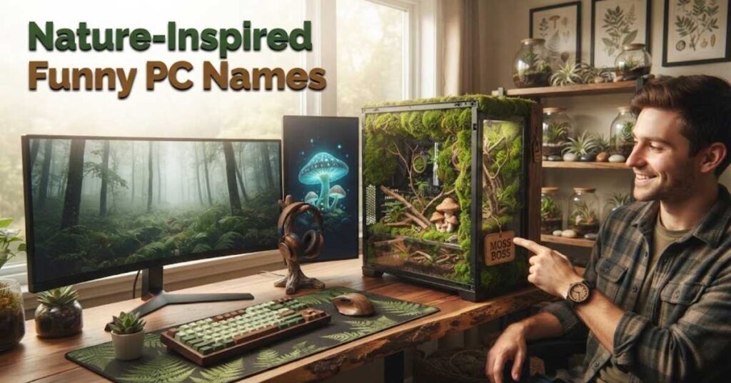 Nature-Inspired Funny PC Names 