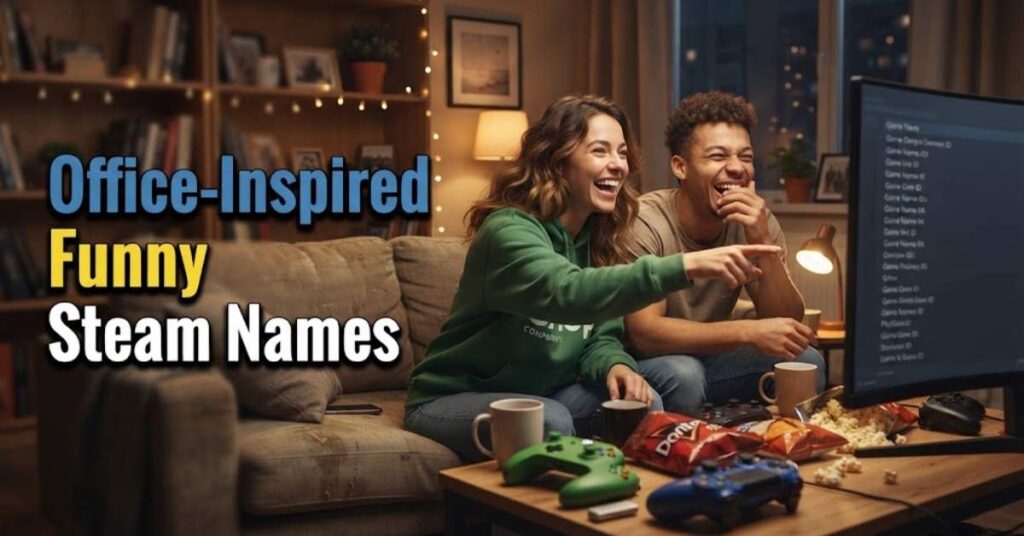 Office-Inspired Funny Steam Names 