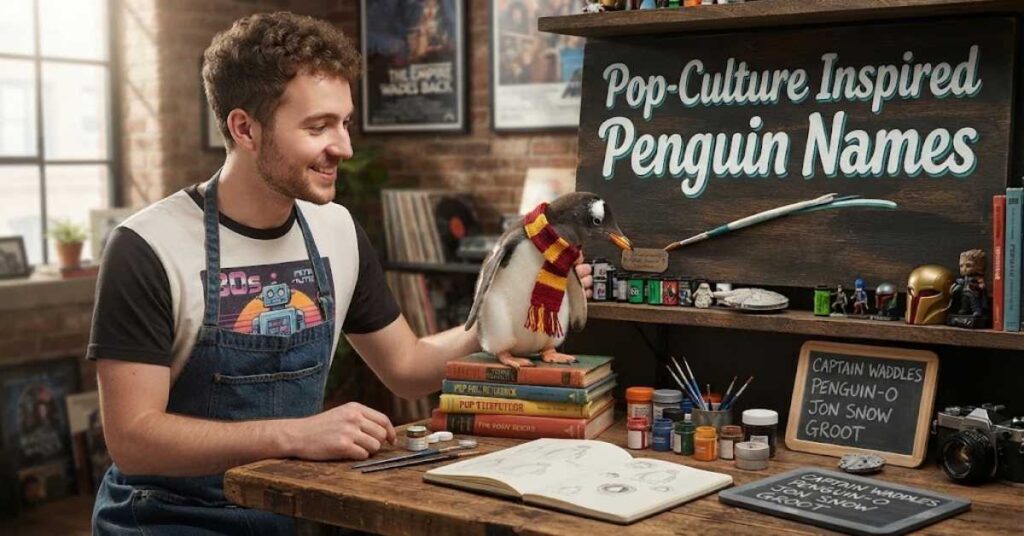 Pop-Culture Inspired Penguin Names