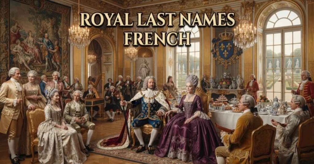 Royal Last Names French