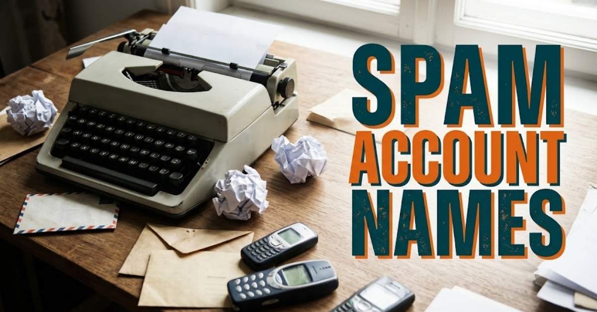Spam Account Names