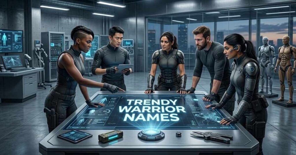 Trendy Warrior Names 