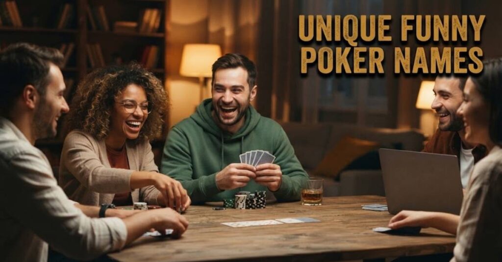 Unique Funny Poker Names