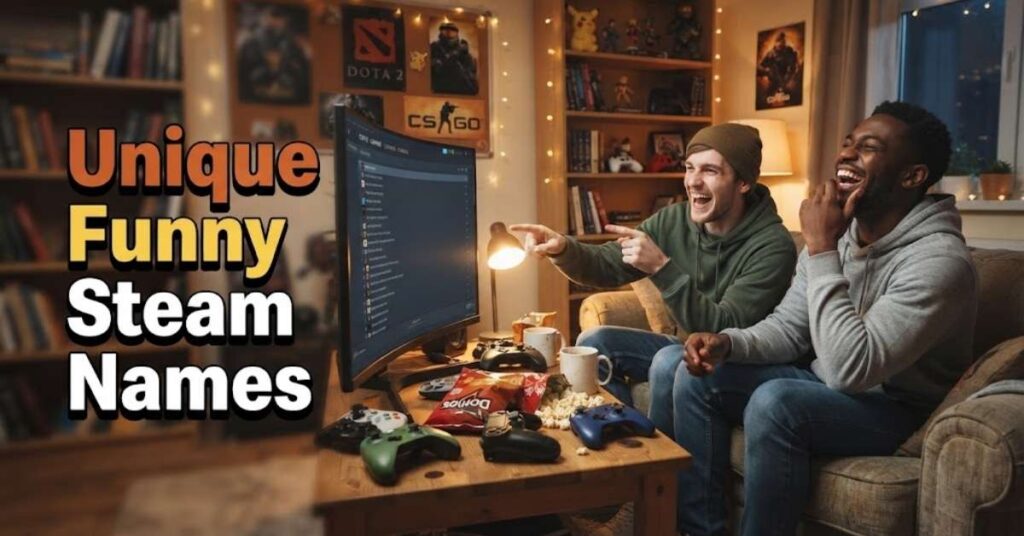 Unique Funny Steam Names 