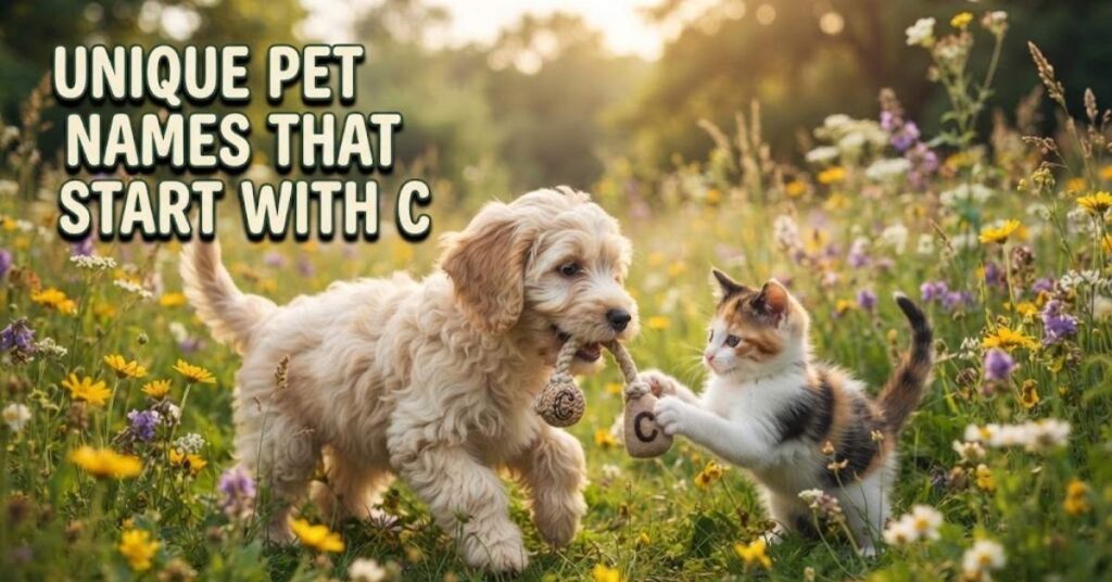 Unique Pet Names That Start With C