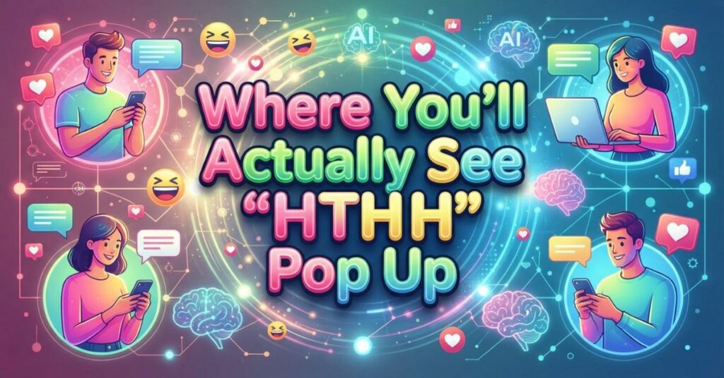 Where You’ll Actually See “HTH” Pop Up