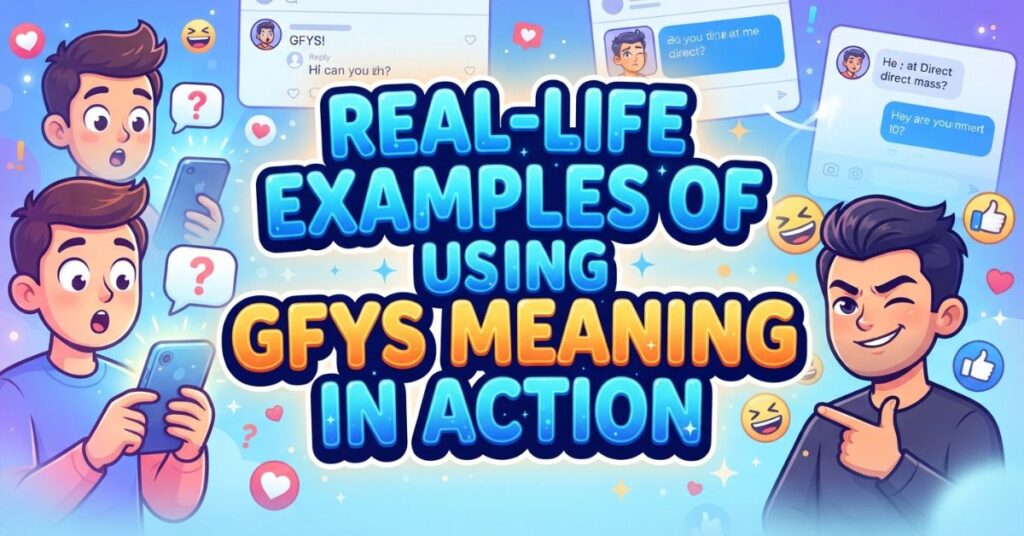 Real-Life Examples of Using GFYS Meaning in Action 