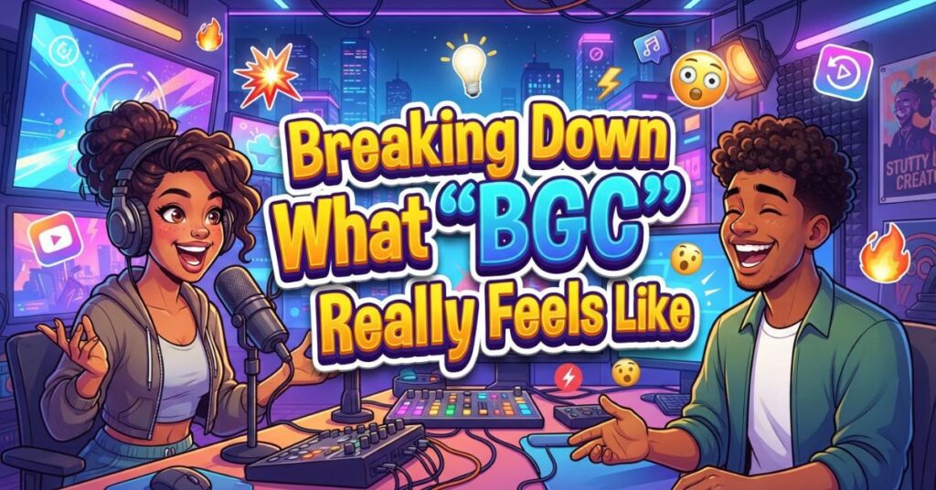 Breaking Down What “BGC” Really Feels Like