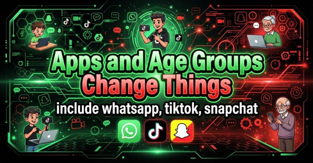 Apps and Age Groups Change Things