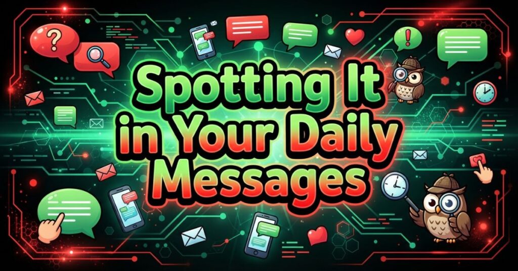 Spotting It in Your Daily Messages