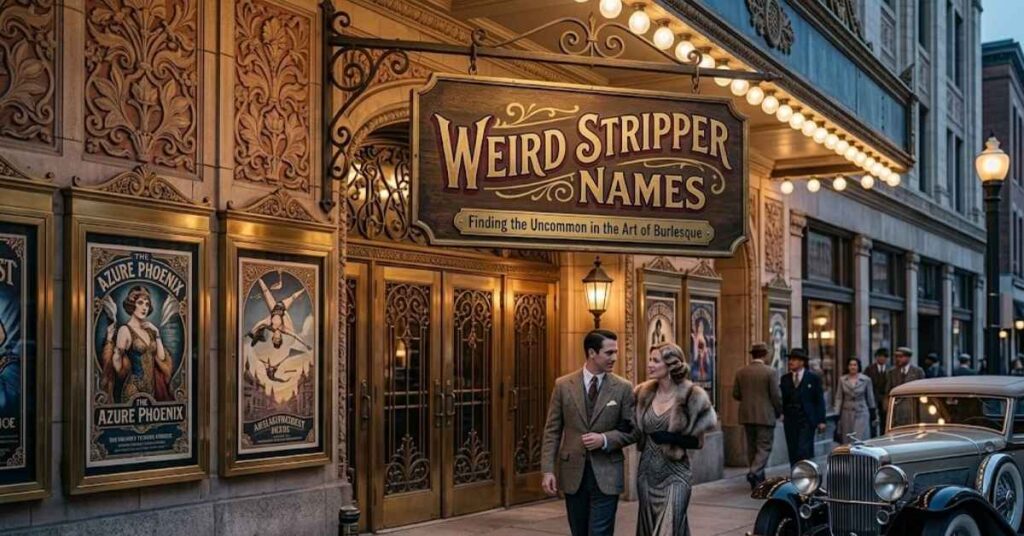 Weird Stripper Names